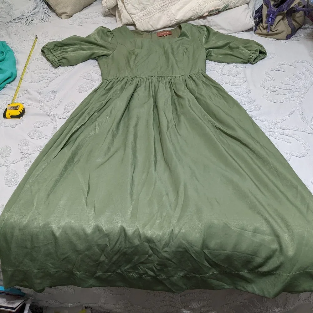 Jessakae Sage Dress Fern - Picture 3 of 9
